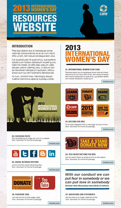 Care International - International Womens day